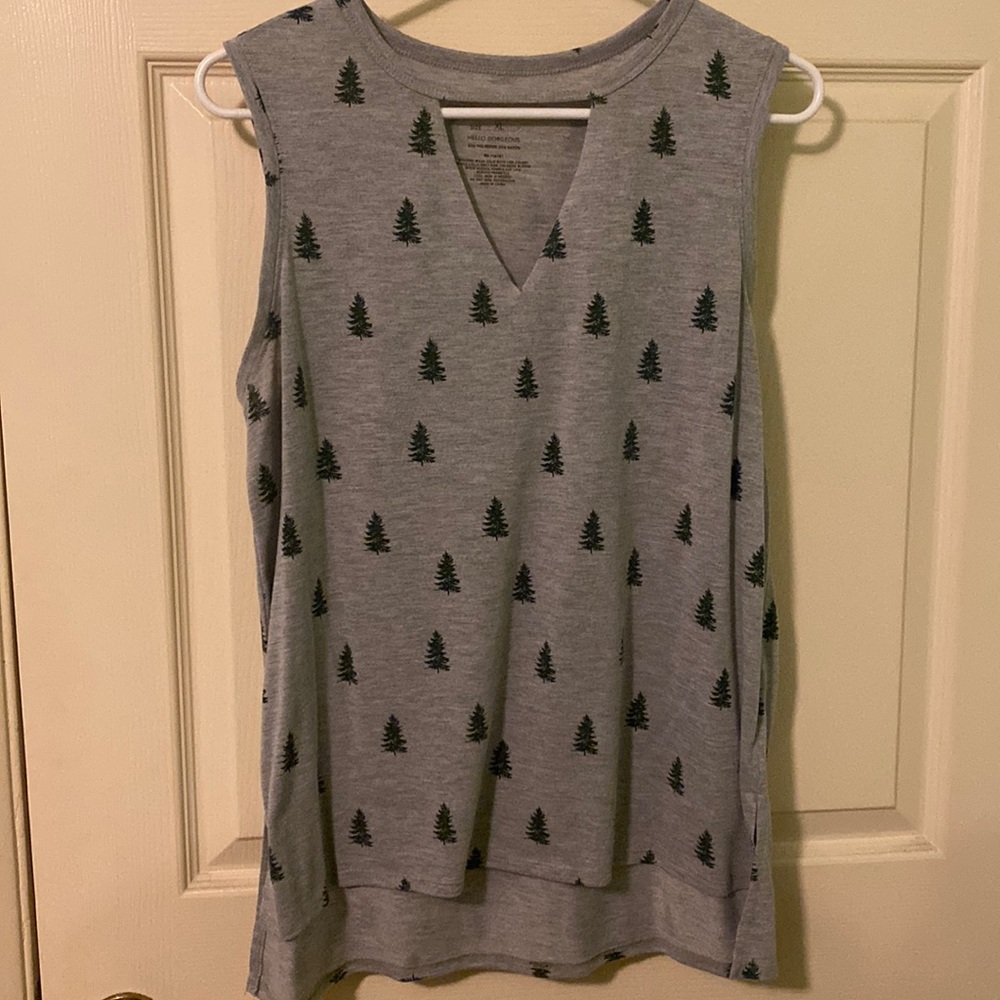 Grey High-Low Shirt
